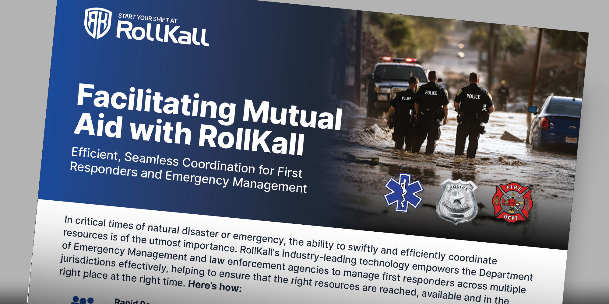 Brochure: Facilitating Mutual Aid with RollKall